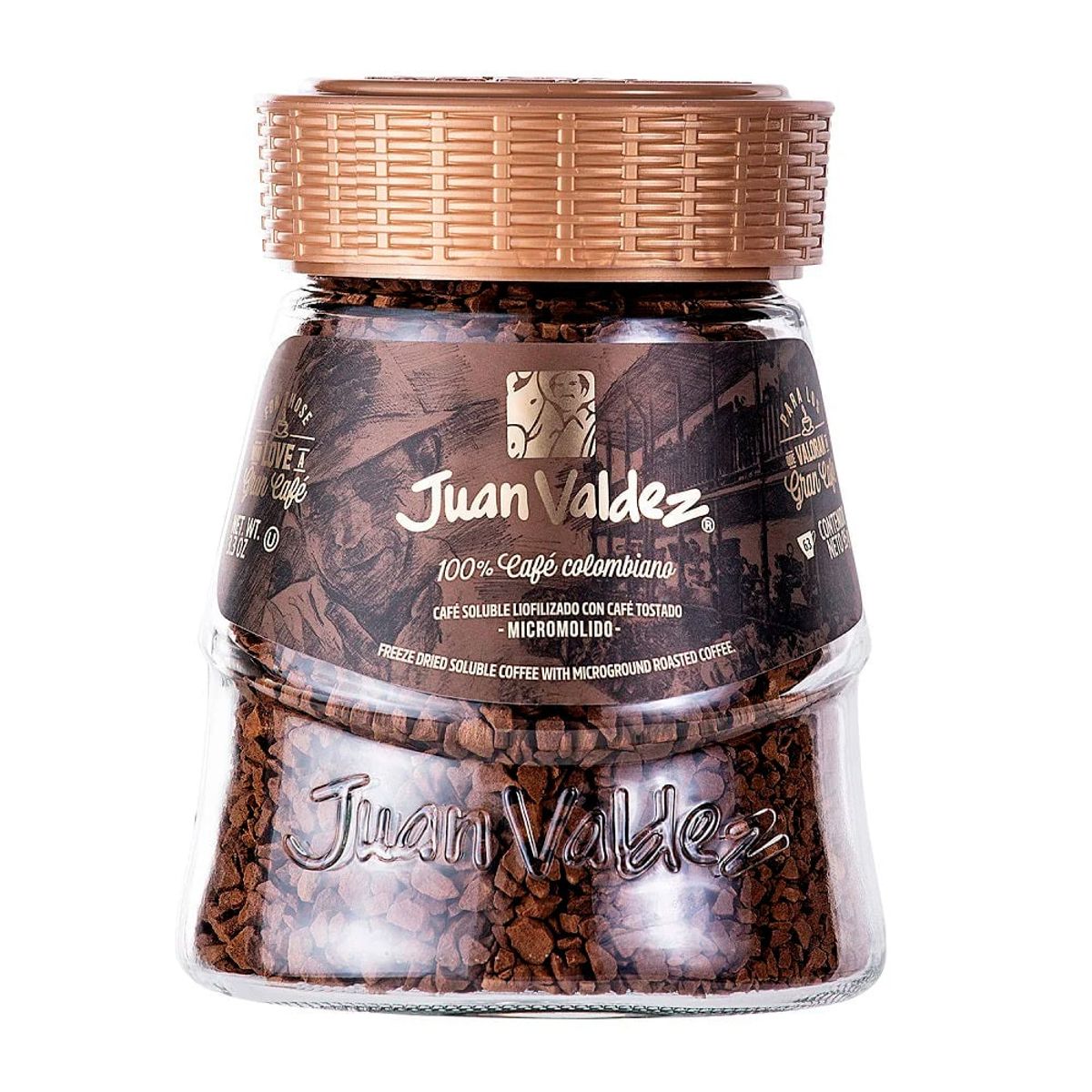 JUAN VALDEZ - Café Juan Valdez - Liofilizado 95 Gr. - Tradicional