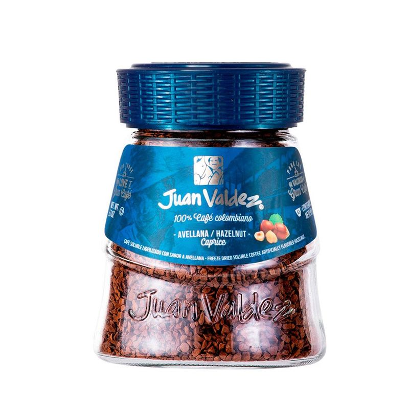 JUAN VALDEZ - Café Juan Valdez - Liofilizado 95 Gr. - Avellana