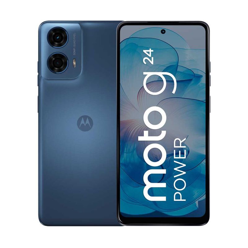 MOTOROLA - CELULAR SMARTPHONE MOTOROLA G24 POWER 4+256GB AZUL