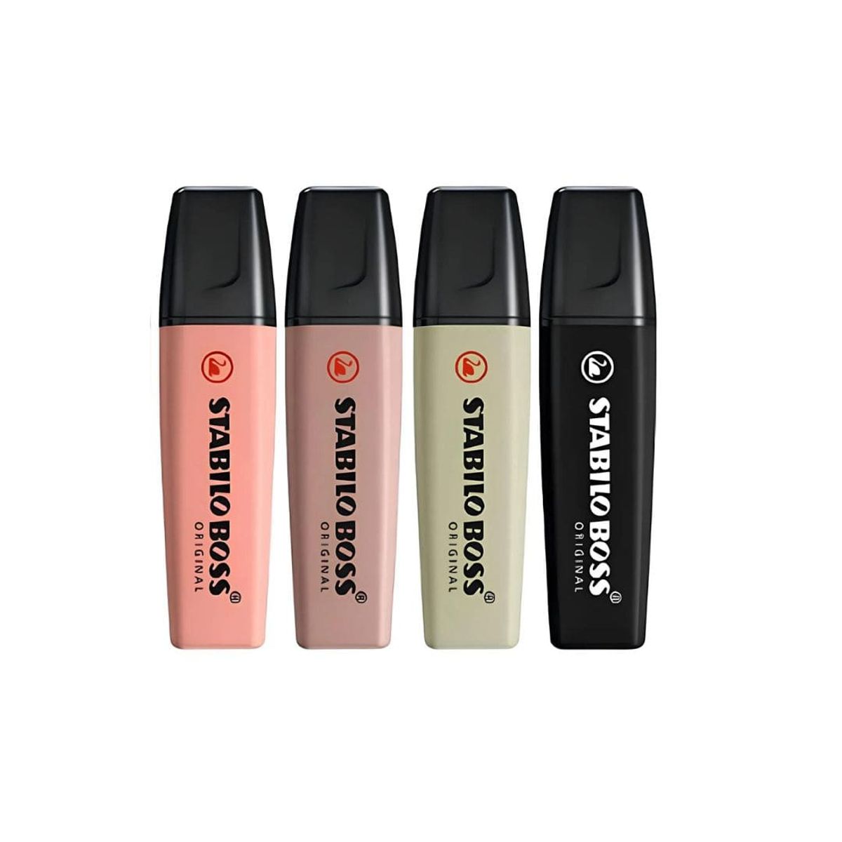 STABILO - Set de 4 Destacadores Stabilo Boss Original Nature Colors