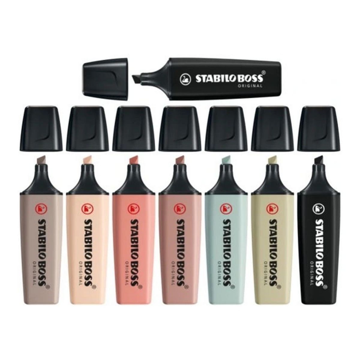 STABILO - Set de 8 Destacadores Stabilo Boss Original Nature Colors