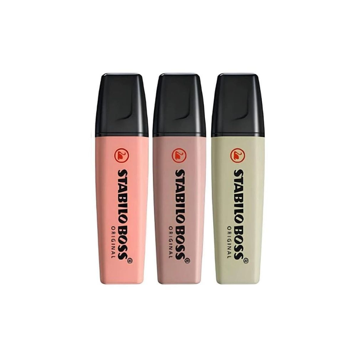 STABILO - Set de 3 Destacadores Stabilo Boss Original Nature Colors