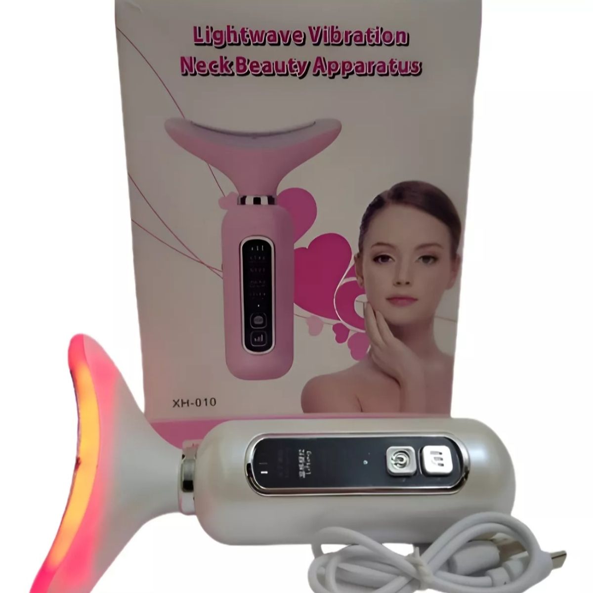 GENERICO - Aparato Rejuvenecedor Facial Y De Cuello Masajes Vibración