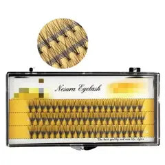 GENERICO - 30DD-007-11mm Pestañas En Racimo Nesura Efecto Rimel