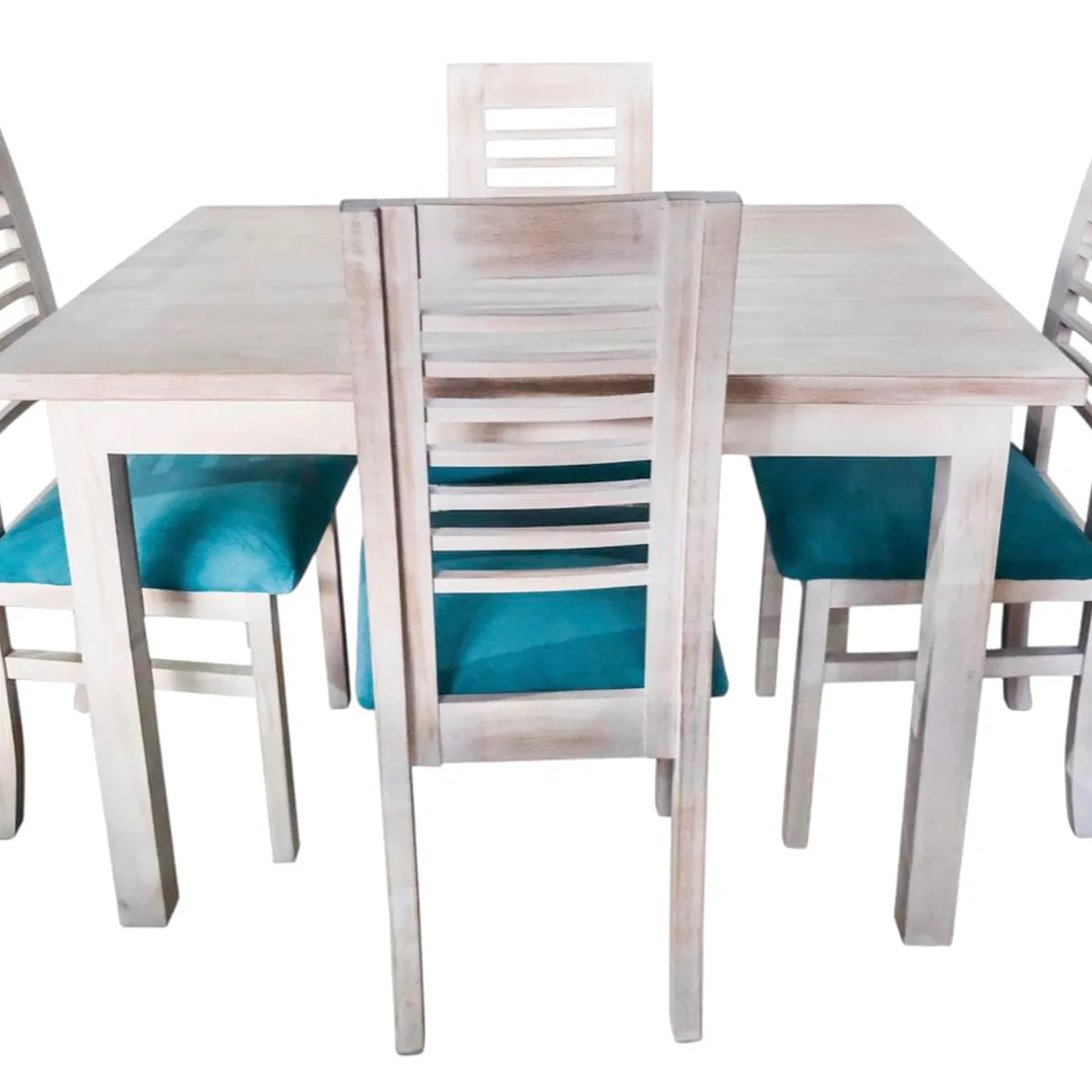 GENERICO - Comedor 4 sillas 120 x 90 cm