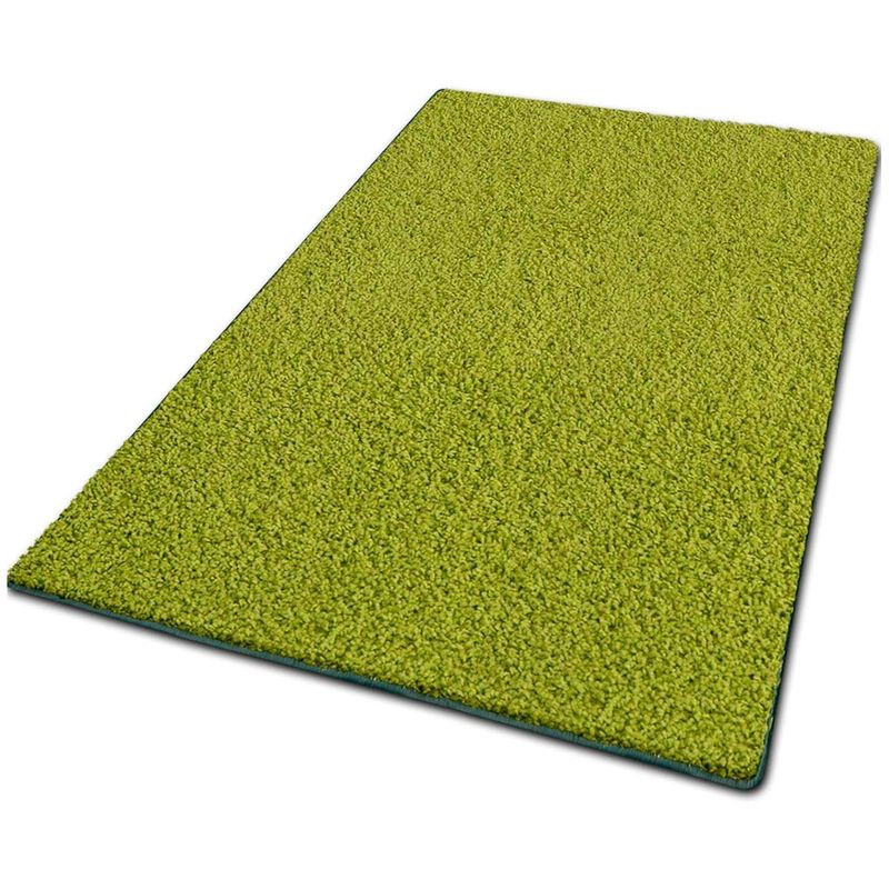 GENERICO - Alfombra Shaggy de Polipropileno 160x190 Barcelona - Verde