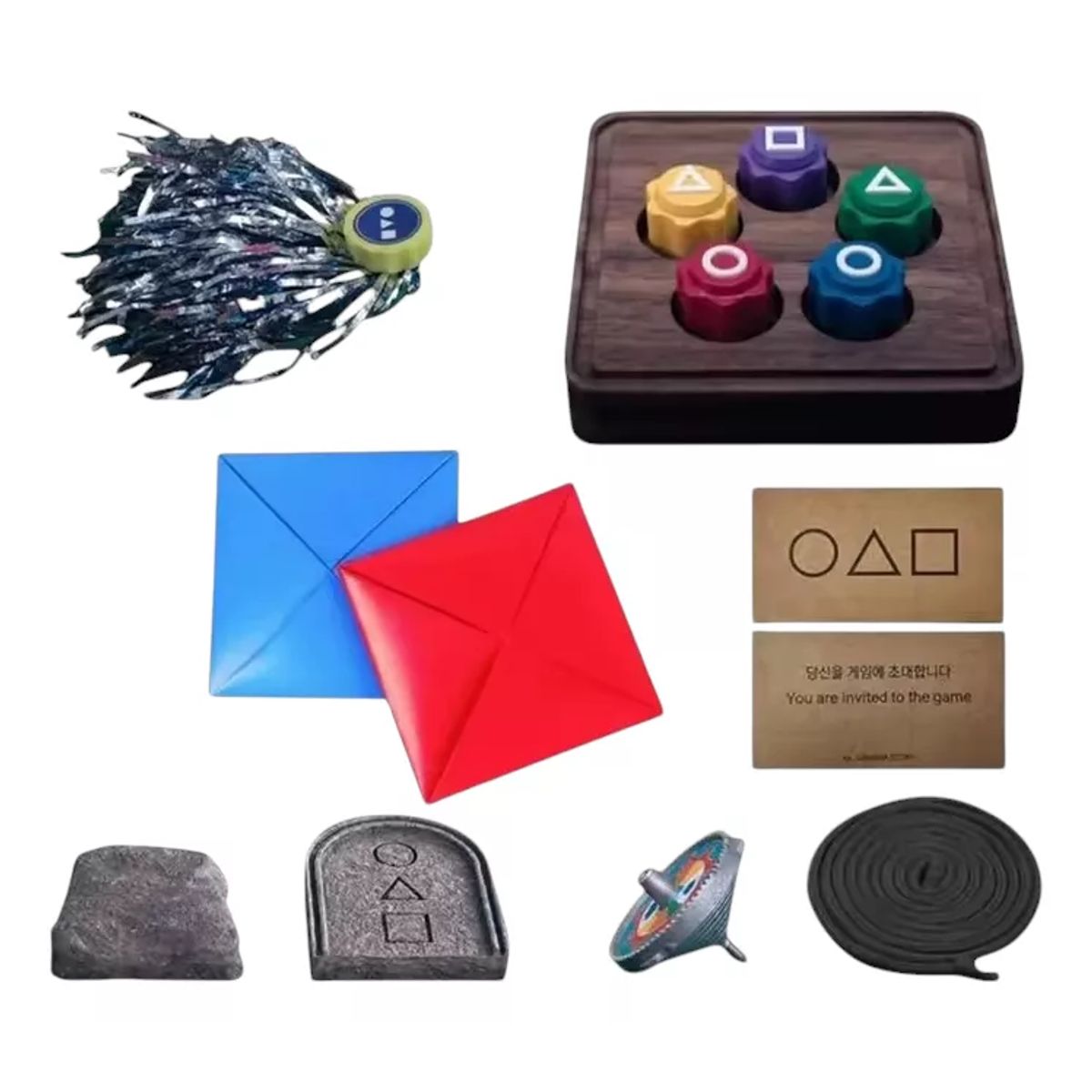 GENERICO - Gonggi El Juego Del Calamar Set De Juegos