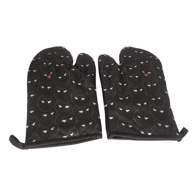 GENERICO - Set 2 Guantes De Cocina, Toma Olla, Guantes De Horno, Kawaii