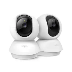 TP LINK - Set 2 Cámara Giratoria Indoor Tp-link Tapo C210 Visión Nocturna 2k