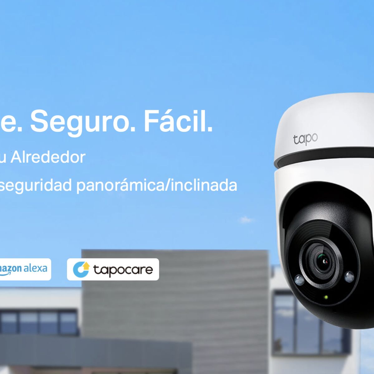 TP LINK - Cámara Giratoria Outdoor Tp-link Tapo C500 Visión Nocturna