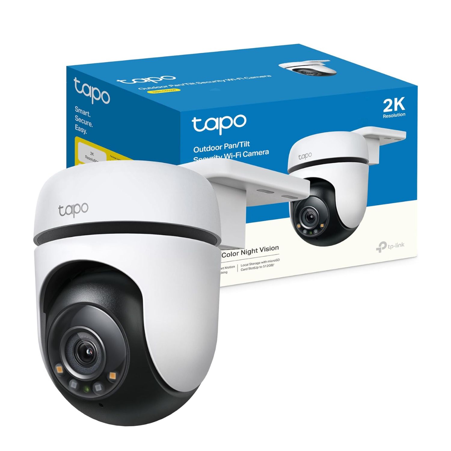 【Tapo C510W 2K Wi-Fiカメラ】※外装フィルム付き Cámara Giratoria Outdoor Tp-link Tapo C510W Visión Nocturna 2K