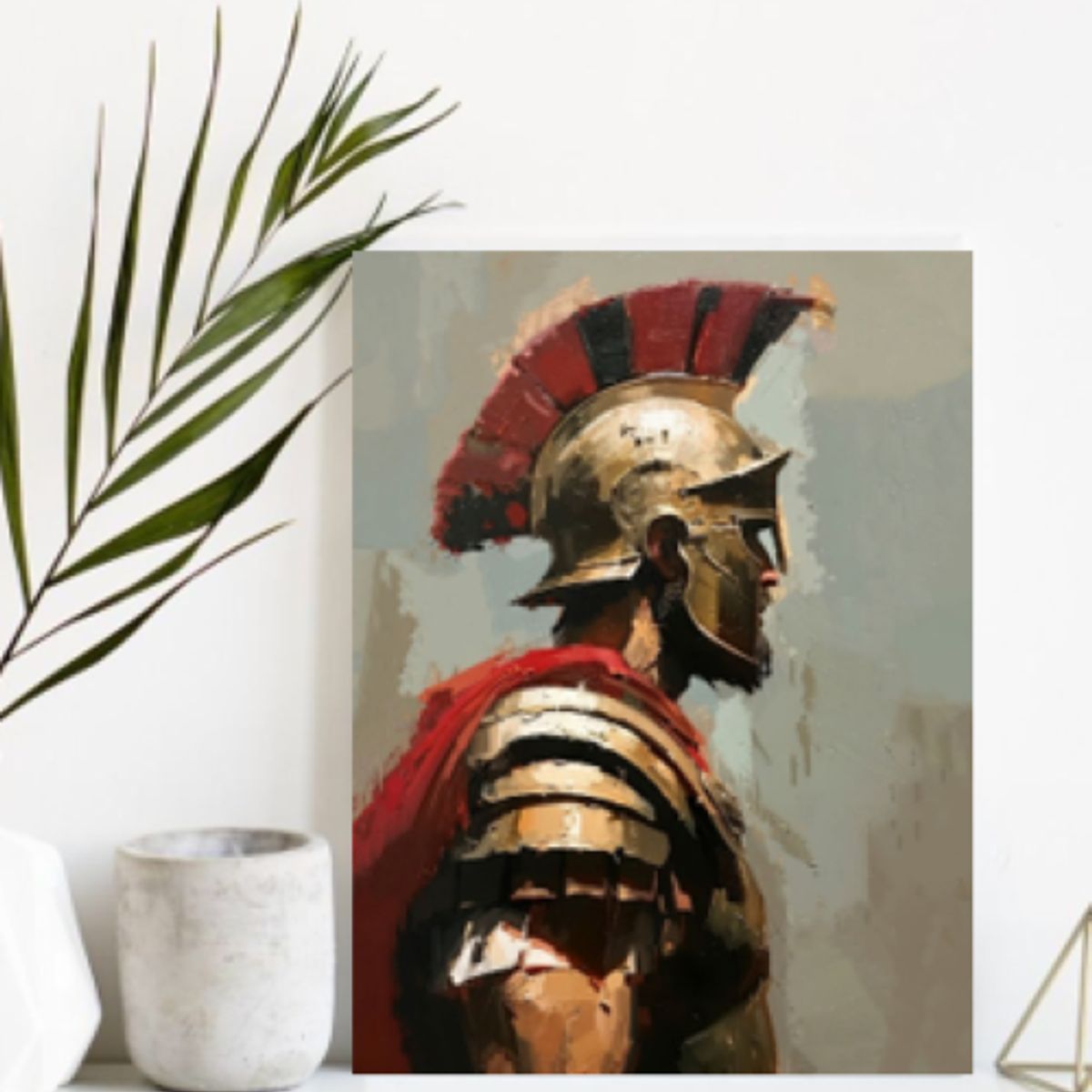 LOS REGALONES - Cuadro Canvas Imagen Caballero en lienzo 85x55 cm