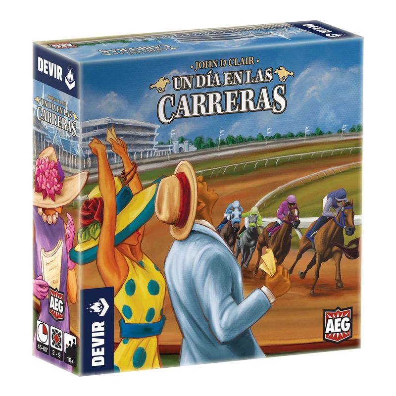 DEVIR - Juego de mesa Un Día en las Carreras Devir