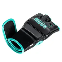 MUUK - Guantilla Mma Ko Negro-Turquesa - Verde M