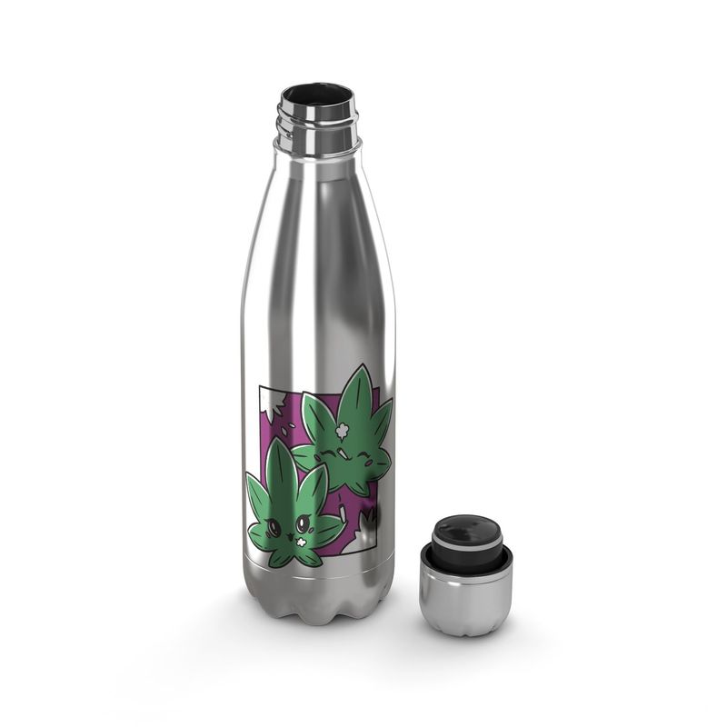 CREANGO - BOTELLA DE AGUA TERMICA HOJAS DE HIERBA