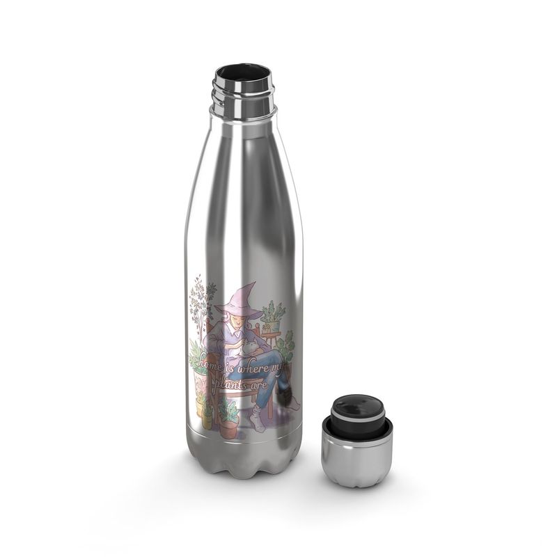 CREANGO - BOTELLA DE AGUA TERMICA BRUJA CON PLANTAS
