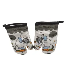 GENERICO - 2 Guantes De Cocina, Toma Ollas, Guantes De Horno, Kawaii