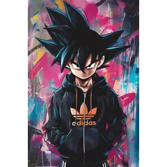LOS REGALONES - Cuadro Canvas Imagen Woku en lienzo 85x55 cm