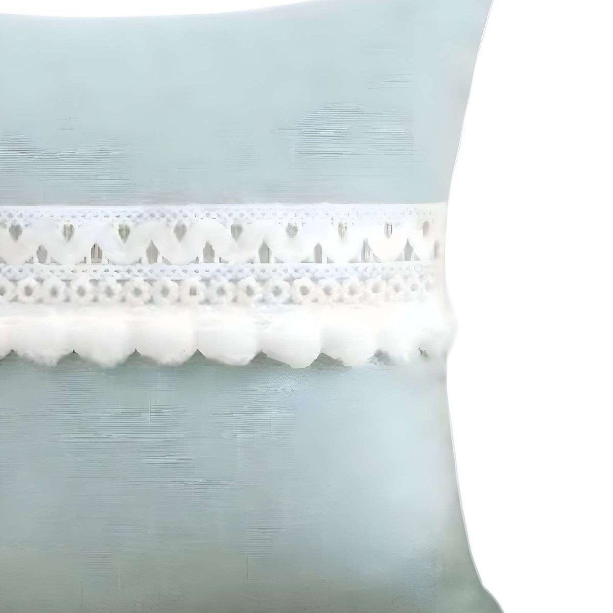 GENERICO - SET DE 2 FUNDAS DE COJIN CON POMPON 45x45 S7