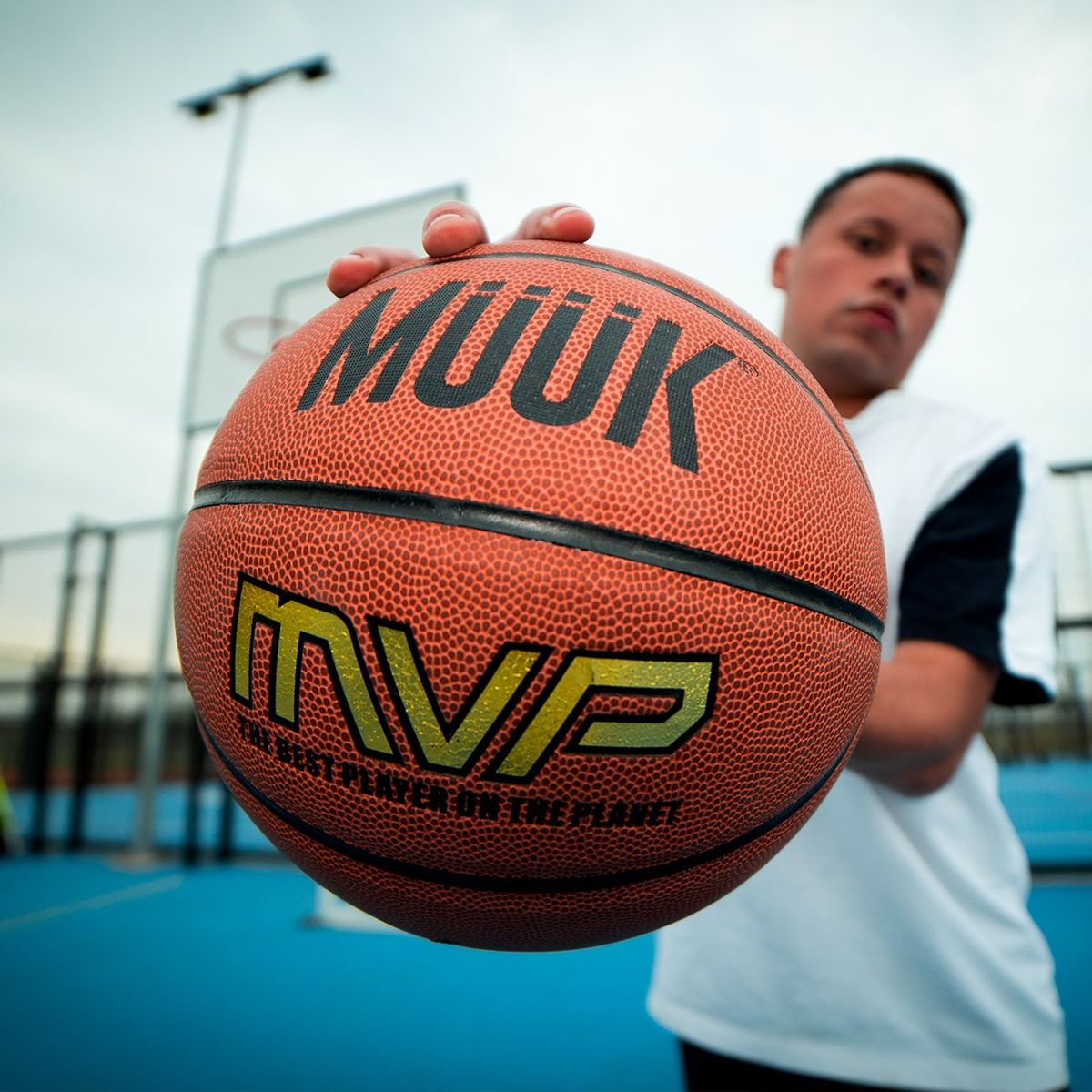 MUUK - Balón De Basketball Baloncesto M-400 Nº7 Muuk Pelota Basket