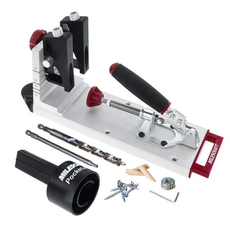 MILESCRAFT - Plantilla para agujeros de bolsillo POCKETJIG400 1327 Milescraft