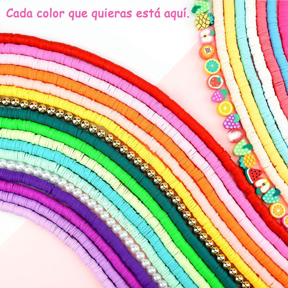 COREJOY - Set Manualidades Kit Para Crear Accesorio Pulseras Y Collare