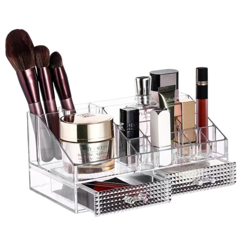 GENERICO - Organizador De Maquillajes Cosmetiquero Joyero De Acrílico