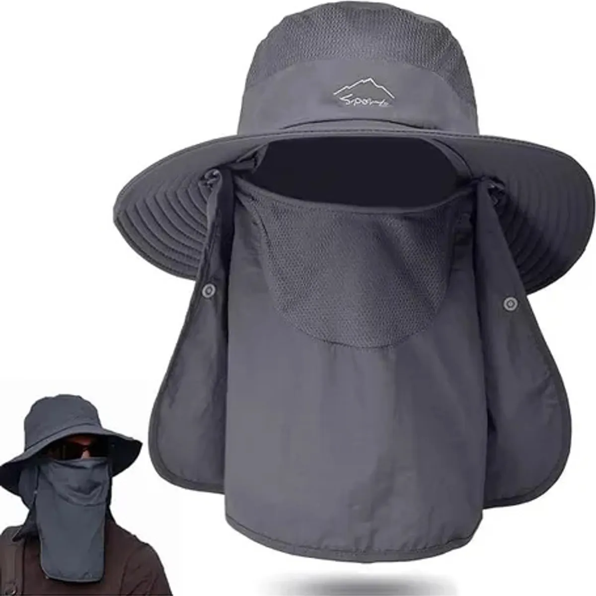 KUANGYE - Sombreros De Pesca Gorros De Pescador Con Protección Upf 50+
