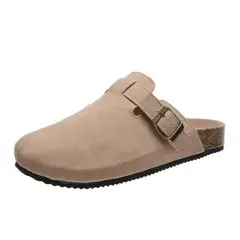 TIOZONEY - Sandalia Mujer -Beige
