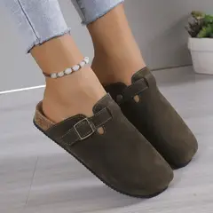 TIOZONEY - Sandalia Mujer -Verde