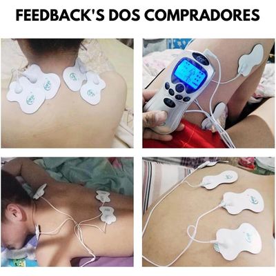 Imagen 2 del producto 100pcs Electrodos Repuestos Parches Almohadillas Para Tens Ems