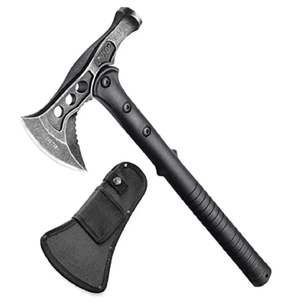 INVENCIBLE - HACHA BACK TOMAHAWK MARTILLO HUIWILL y FUNDA AE39