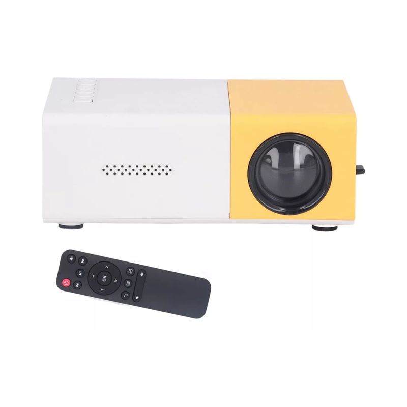 GENERICO - Mini Proyector De Video Portatil Usb Sd Hdmi Full Hd Led