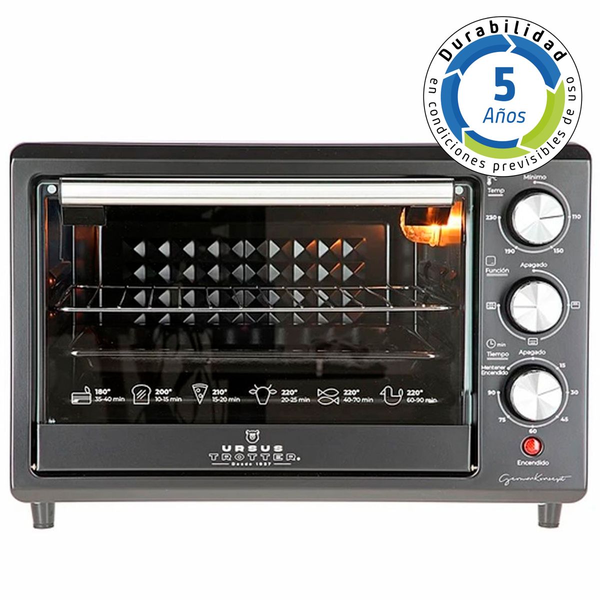 HORNO ELECTRICO URSUS TROTTER UT-BACKOFEN PRO-B 25L, marca URSUS TROTTER - Foto Principal