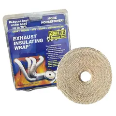 GENERICO - Cinta Térmica Aislante Escape 2000°f Autos Cool IT 15 MTRS