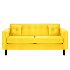 BODEVIR - Sofa New Retro 3C Felpa 00 Amarillo