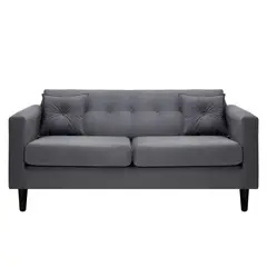 BODEVIR - Sofa New Retro 3C Felpa 00 Gris