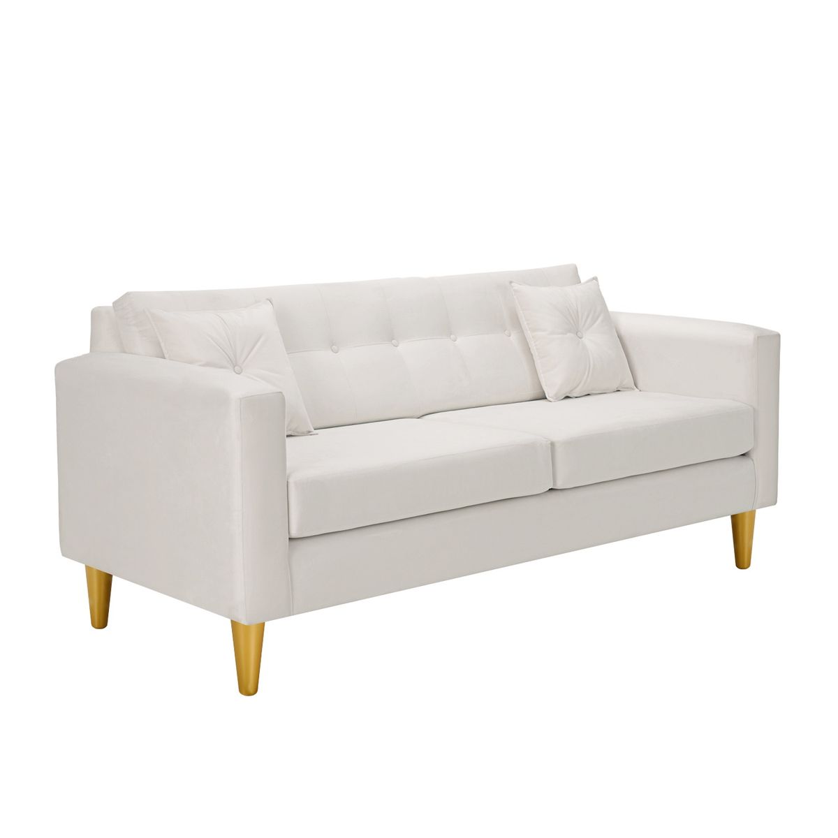 BODEVIR - Sofa New Retro 3C Felpa 01 Crudo