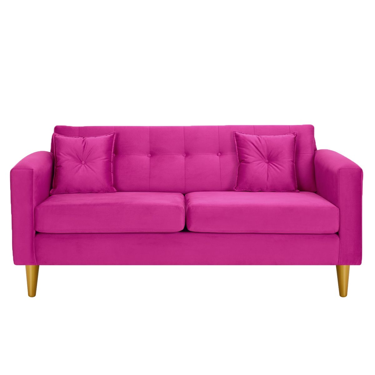 BODEVIR - Sofa New Retro 3C Felpa 01 Fucsia