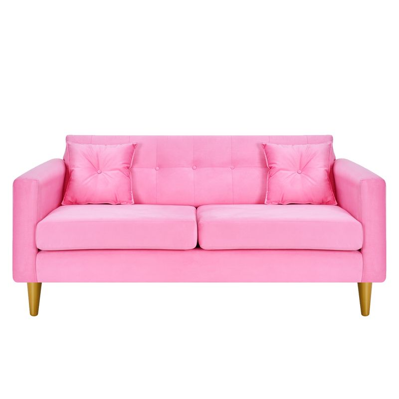 BODEVIR - Sofa New Retro 3C Felpa 01 Rosado
