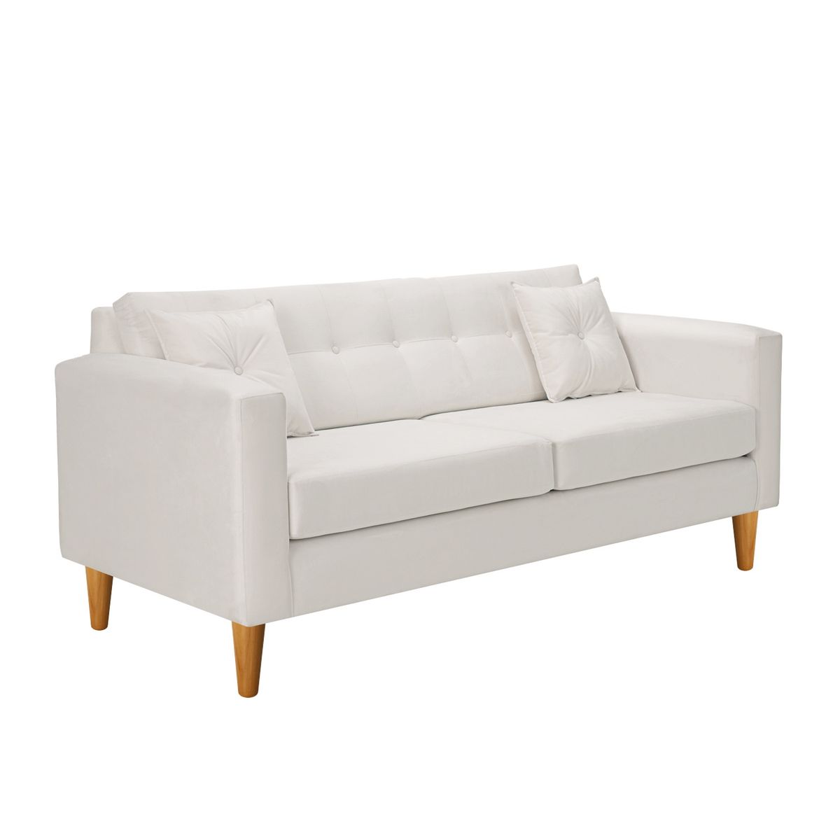 BODEVIR - Sofa New Retro 3C Felpa 04 Crudo