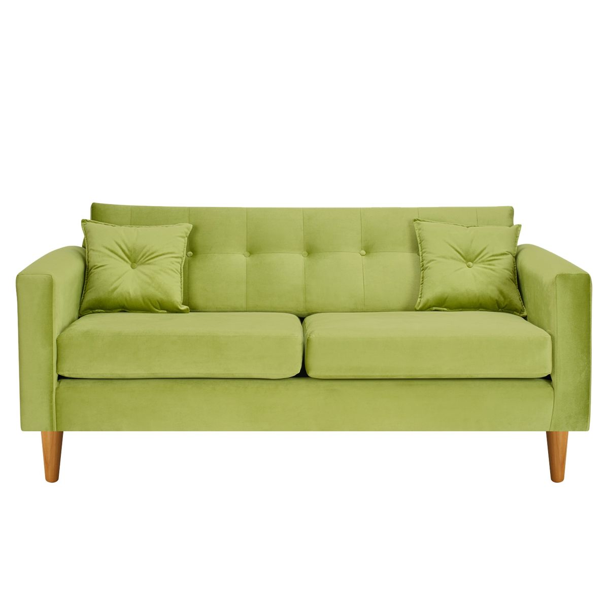 BODEVIR - Sofa New Retro 3C Felpa 04 Pistacho