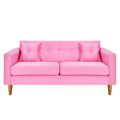 BODEVIR - Sofa New Retro 3C Felpa 04 Rosado