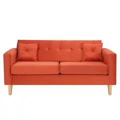 BODEVIR - Sofa New Retro 3C Felpa 05 Naranja