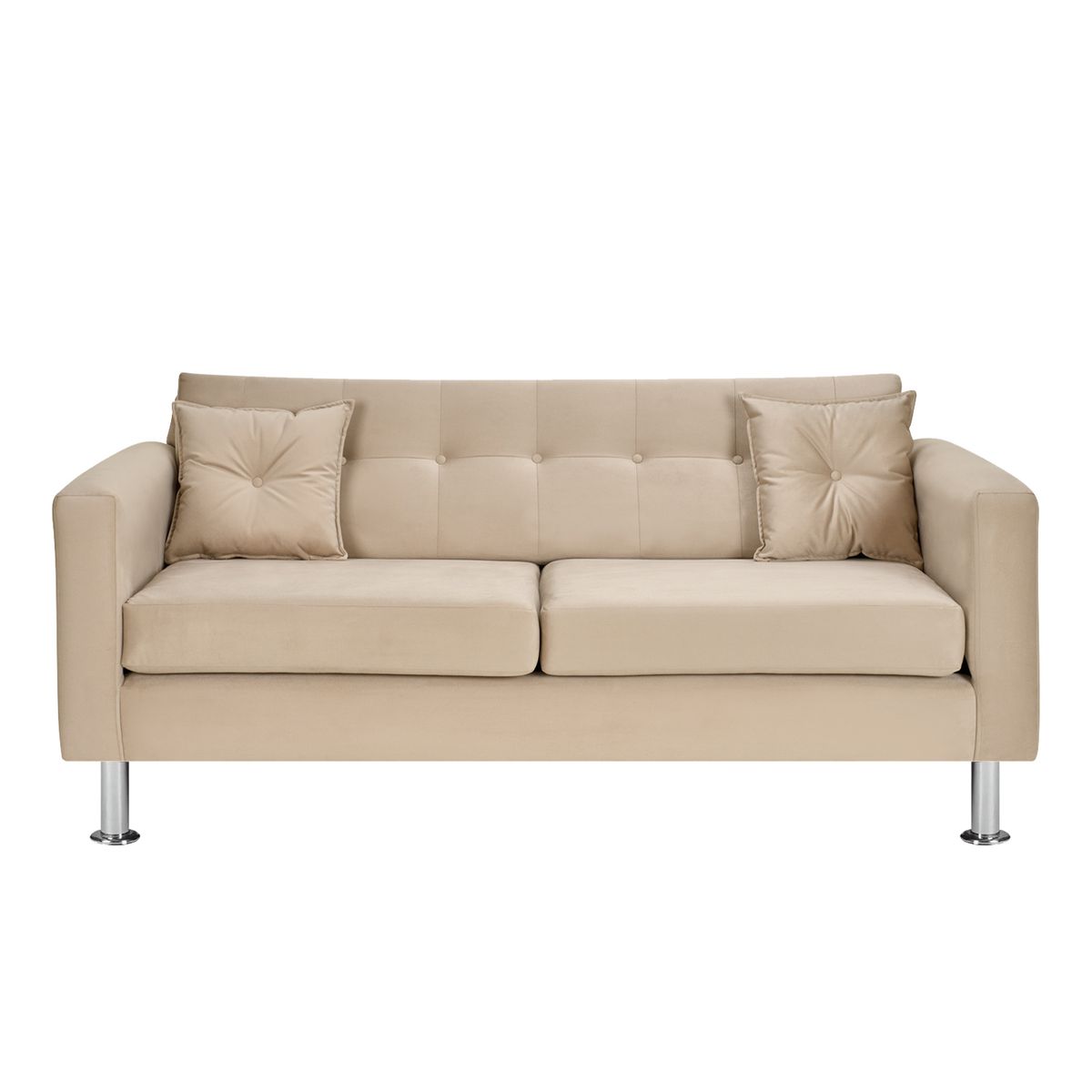 BODEVIR - Sofa New Retro 3C Felpa 12 Beige