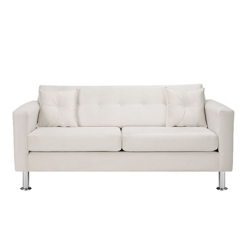 BODEVIR - Sofa New Retro 3C Felpa 12 Crudo
