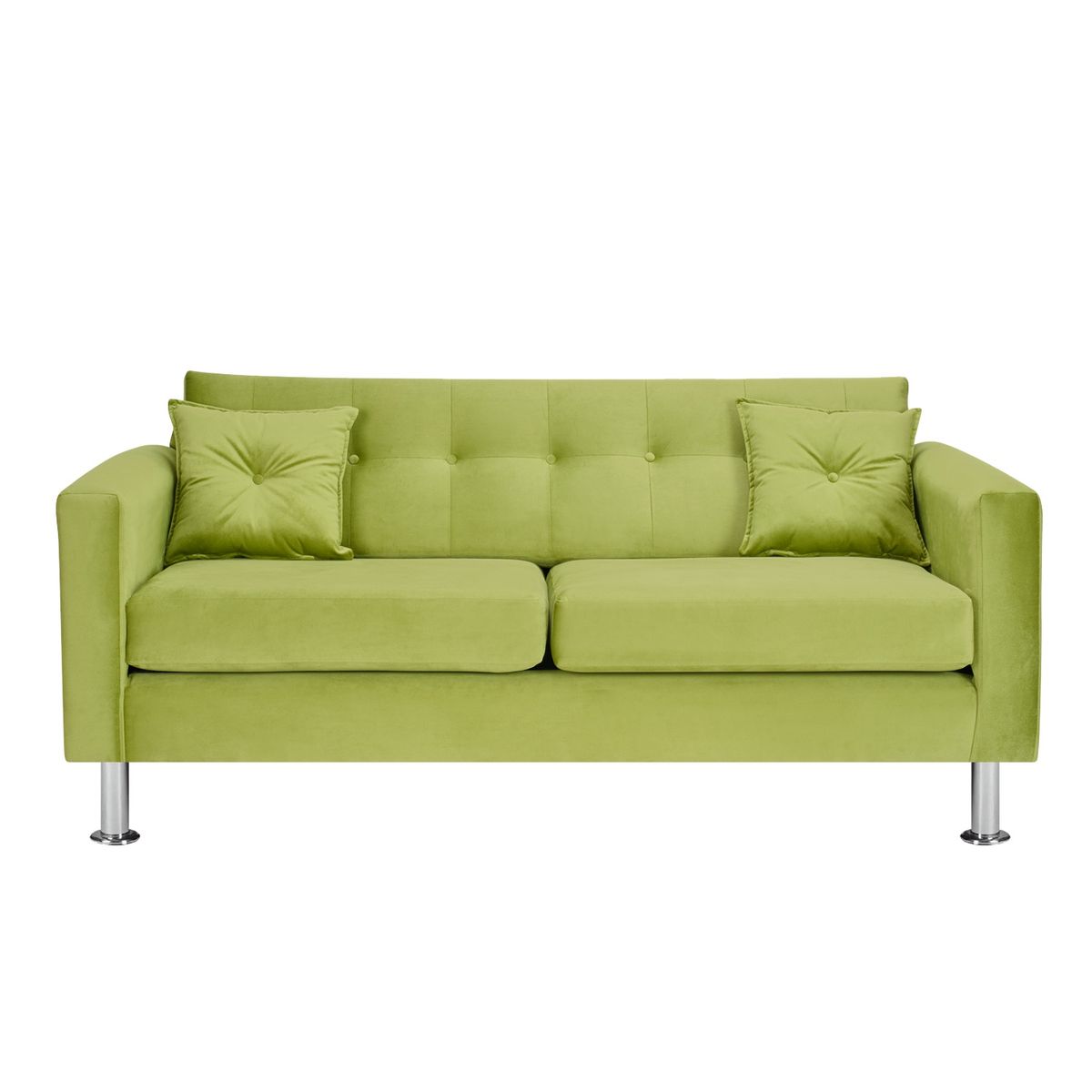 BODEVIR - Sofa New Retro 3C Felpa 12 Pistacho