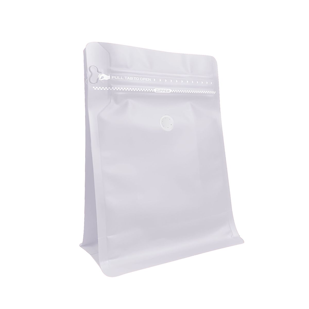 GENERICO - 50 Bolsas Envasar Snacks Cafe Alimentos Valvula 300g Blanco 13X20 CM
