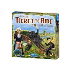 EDGE ENTERTAINMENT - Ticket to Ride Nederland Países Bajos - Juego de Mesa
