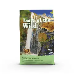 TASTE OF THE WILD - Gato Rocky Mountain Venado y Salmón 2 kg